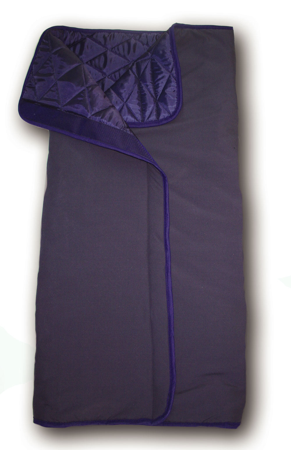 Rollstuhl Wickeldecke Microfaser in Farbe Marineblau von Orgaterm