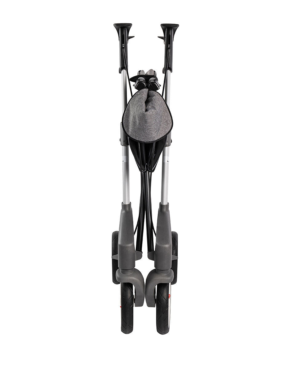 TOPRO Troja 5G Premium Rollator inkl. Tasche und Klingel, Farbe Silber